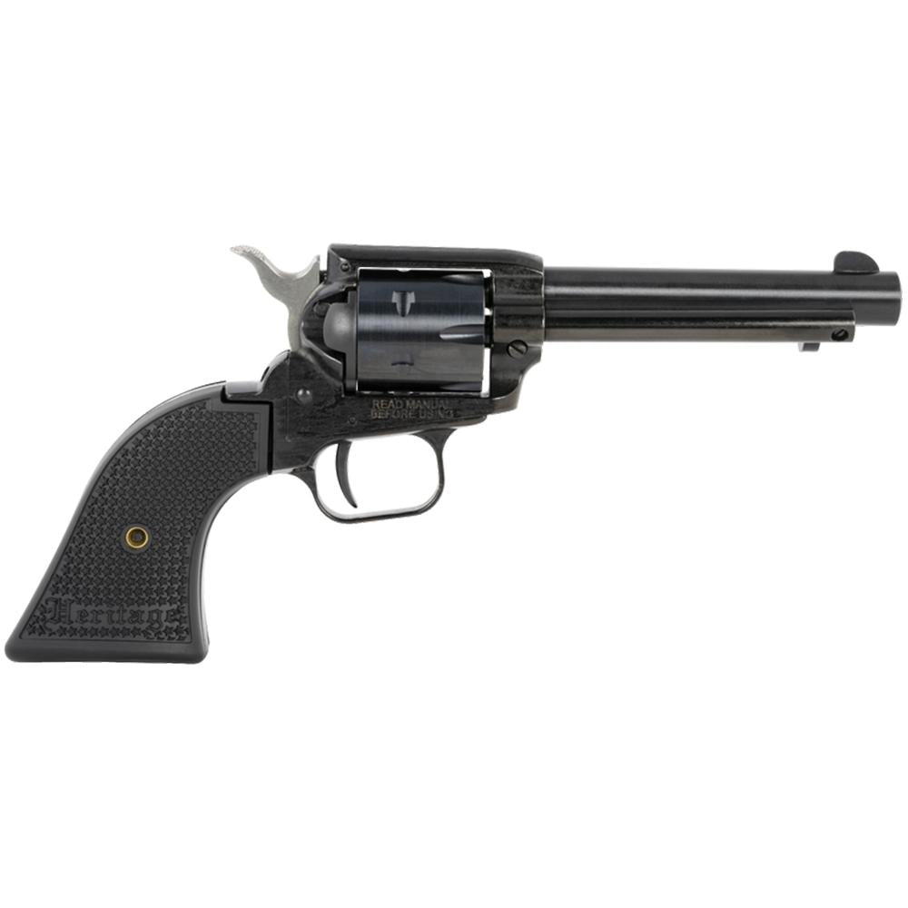 HERITAGE RR .22LR BK 4 3/4'' 6 RDS POLY GRIP