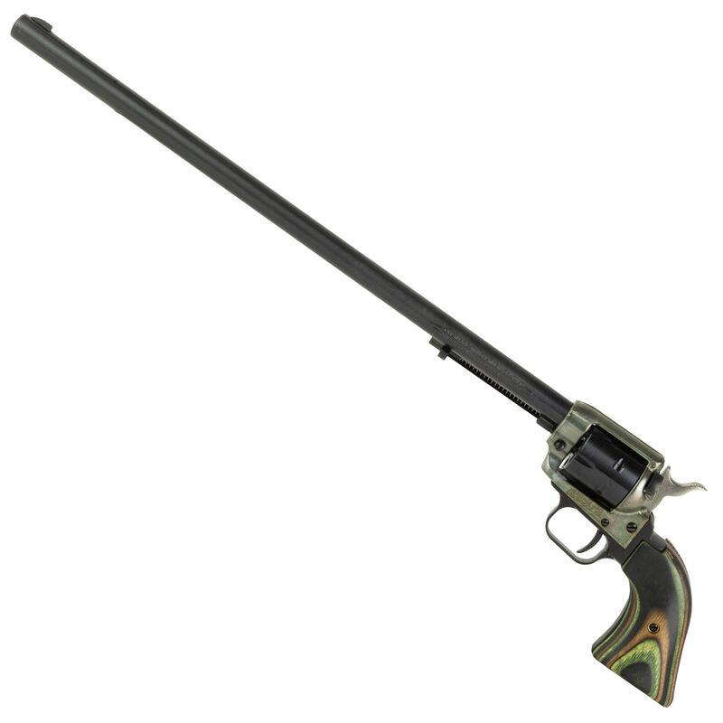 HERITAGE RR .22LR BK/CH 16'' 6-RDS CAMO LAM GRN