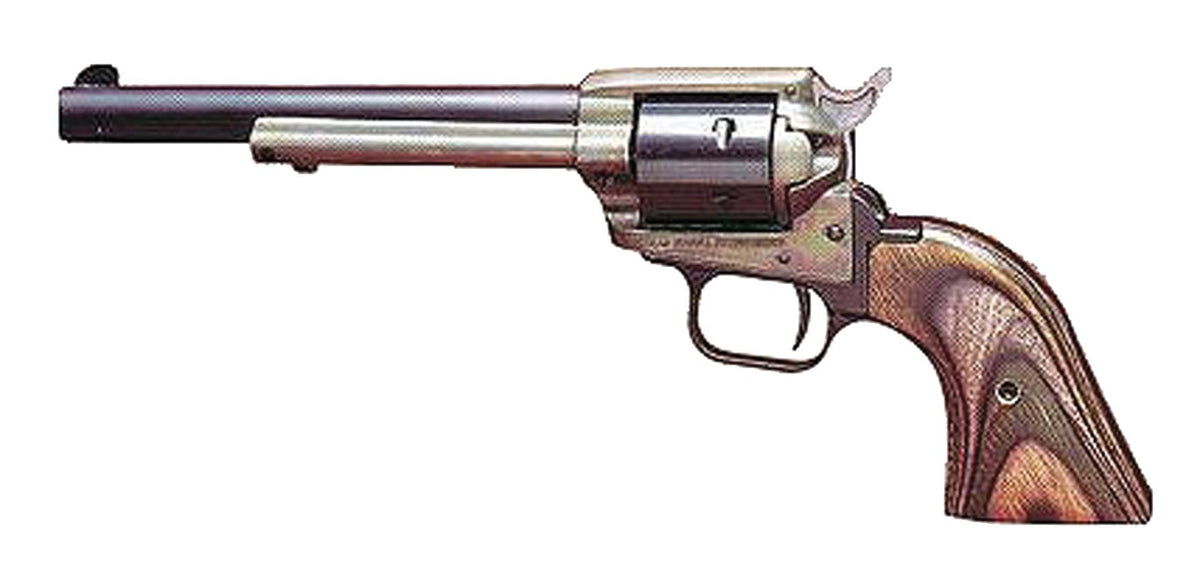HERITAGE ROUGH RIDER 22LR/22MAG COMBO 4.75 CASE-HARD CAMO LAMGRIP