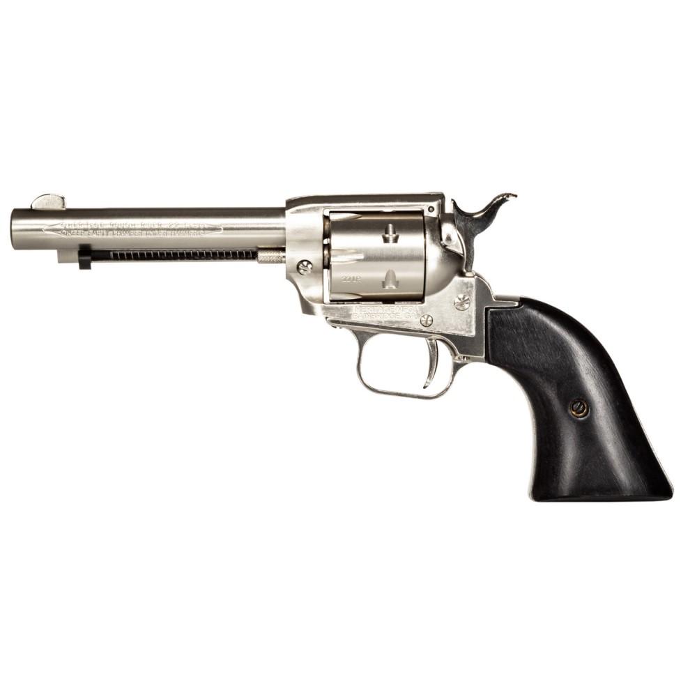 Heritage RR .22LR NI 4-3/4' 6-RDS BLACK LAMINATE