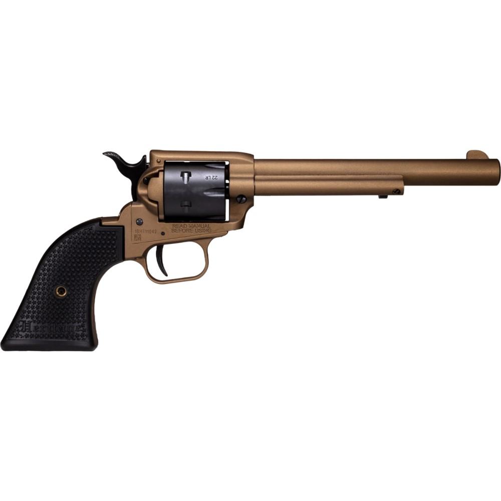 HERITAGE SRR .22LR 6 1/2'' 6 RD BURNT BRONZE/SBK
