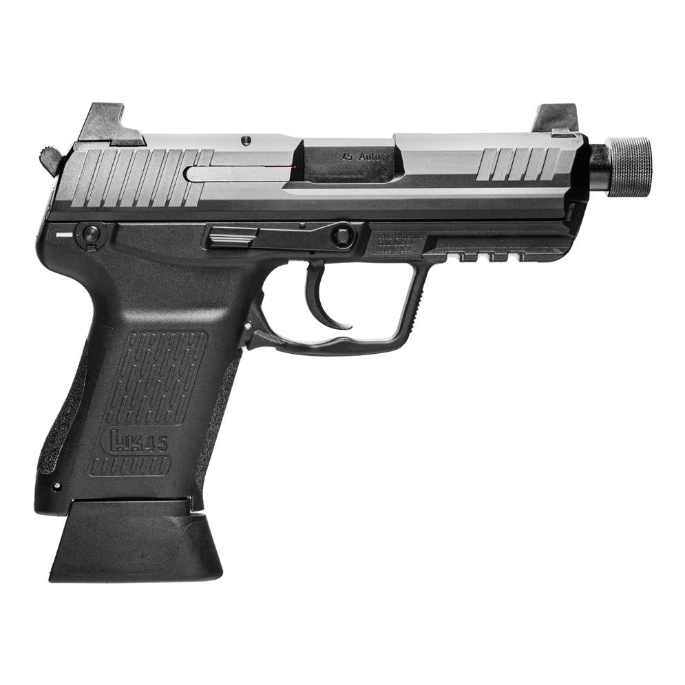 H&K HK45 Compact Tactical 45ACP Pistol 4.57in thread (V1) DA/SA (2)10rd mag