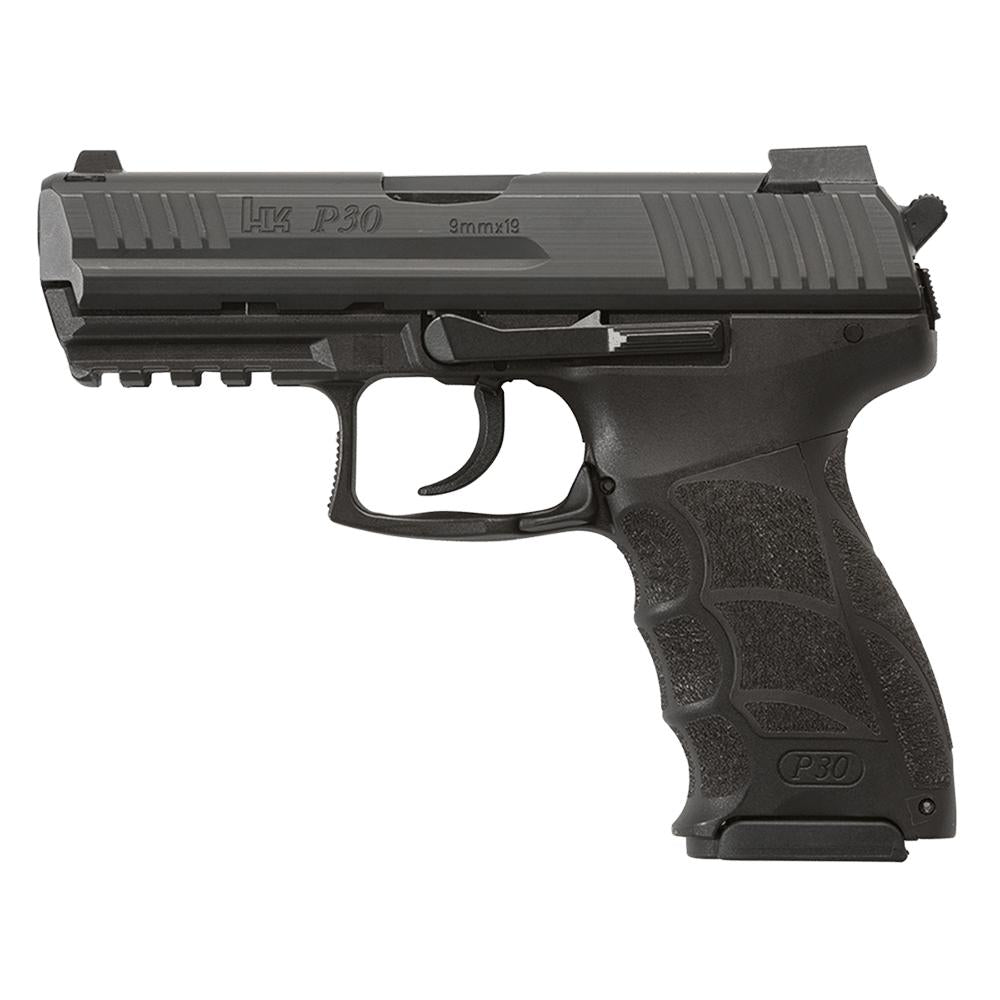 H&K P30 9mm Pistol 3.85in (V3) DA/SA (2) 10rd magazines