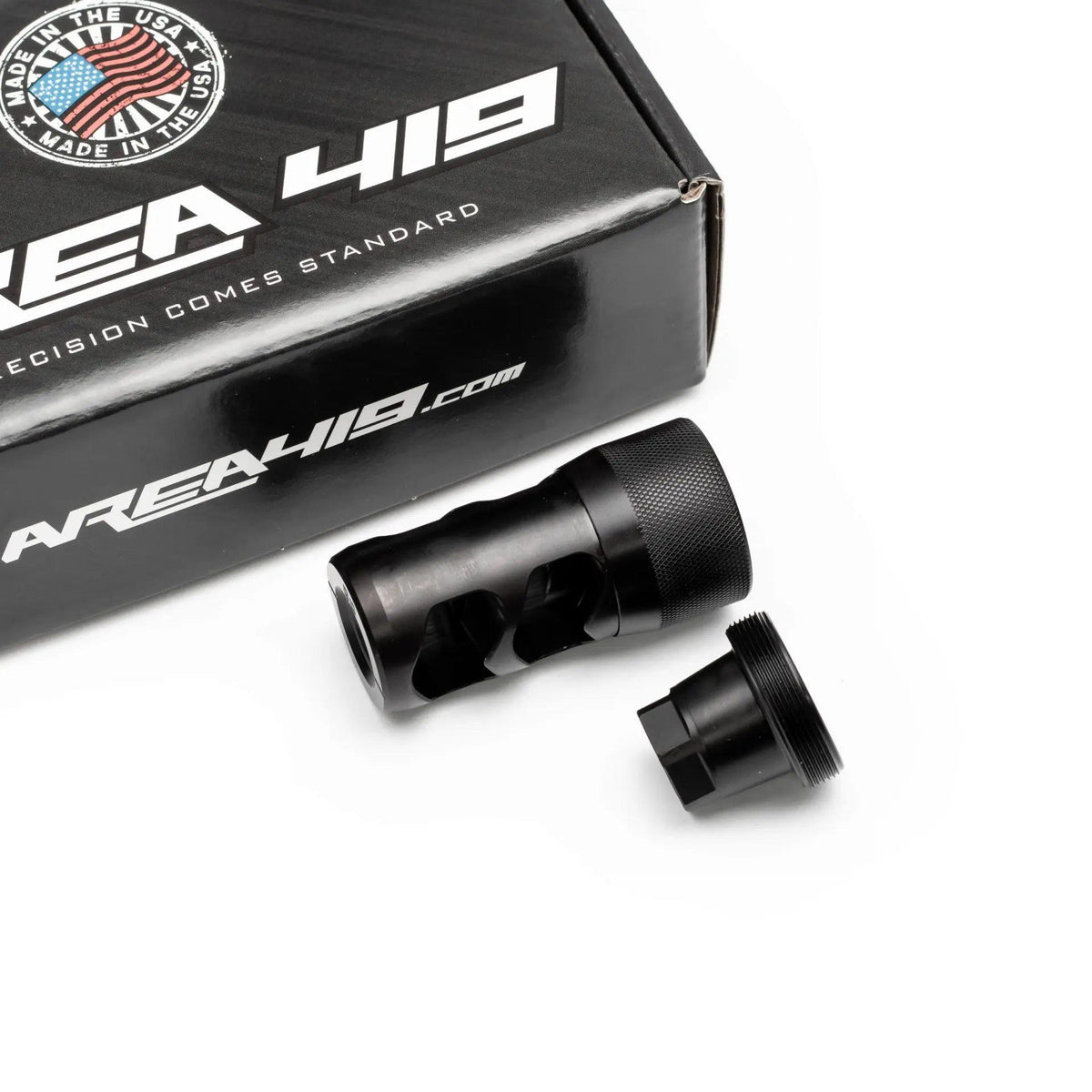 Area419 Hellfire 2P-Self Timing Muzzle Brake w/ Adapter 223/6mm 5/8-24