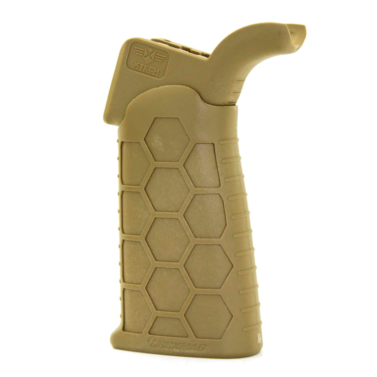 Hexmag Advanced Tactical AR-15 Pistol Grip - Adjustable Grip Angle - FDE