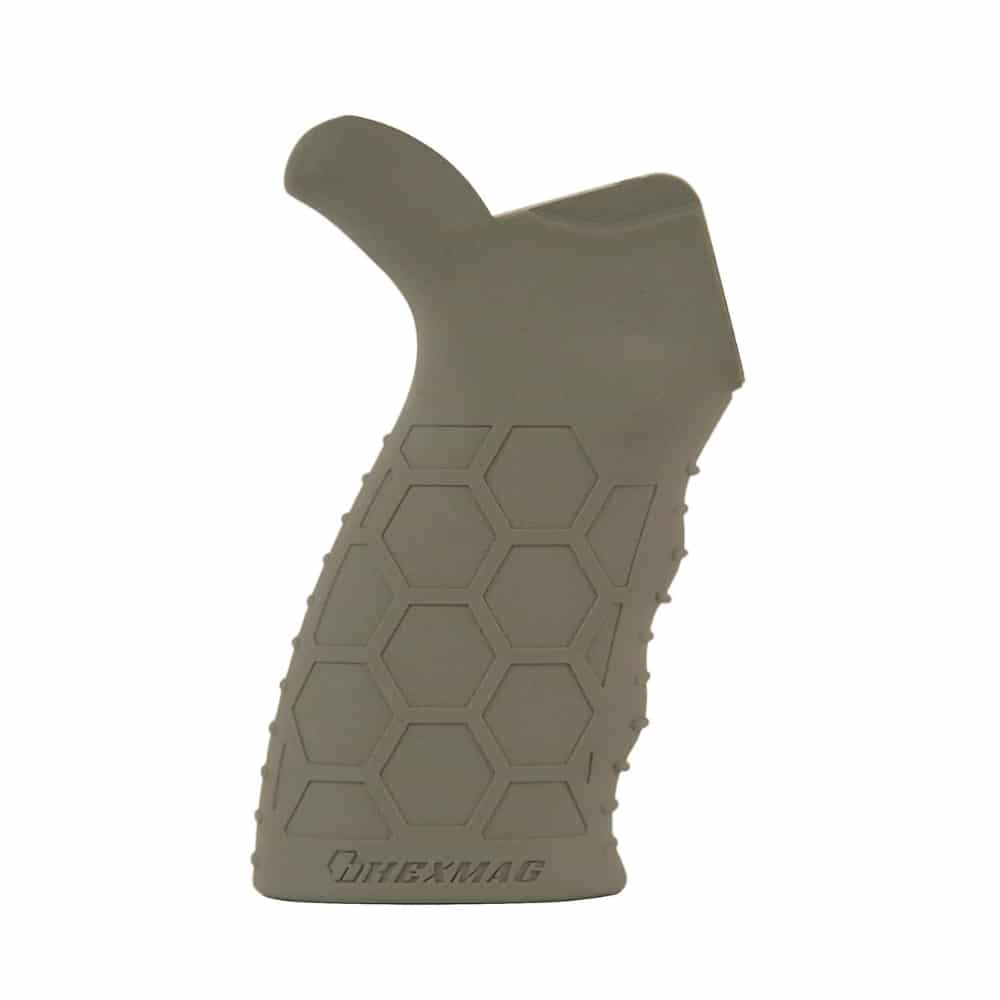 Hexmag Tactical Rubberized Flat Dark Earth AR-15 Pistol Grip