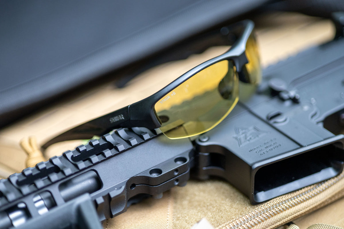 STNGR HiSpeed® BrightEdge Yellow Shooting Glasses