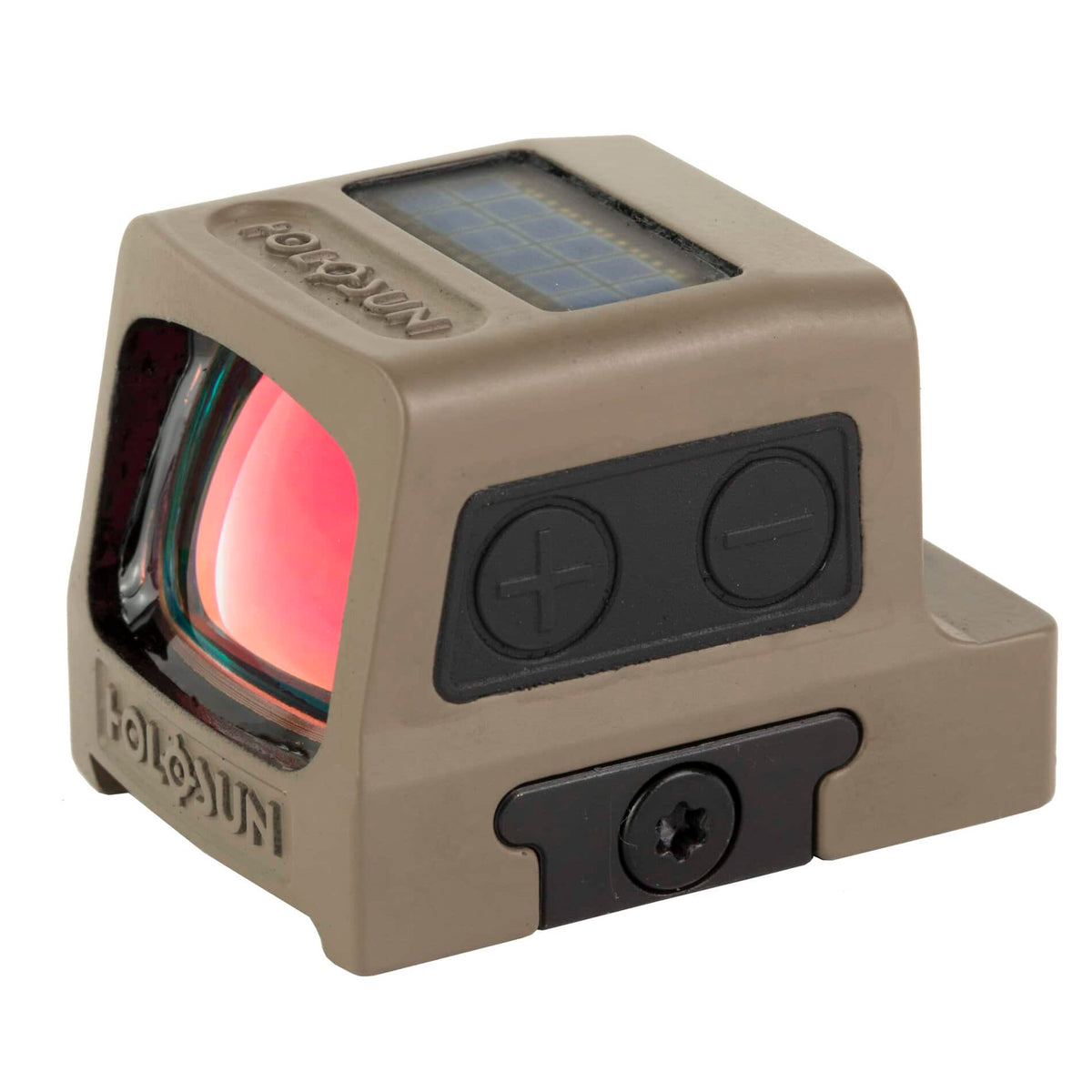 Holosun 509T X2 Enclosed 2 MOA Red Dot Sight - RMR Footprint - Solar Backup - Multi Reticle