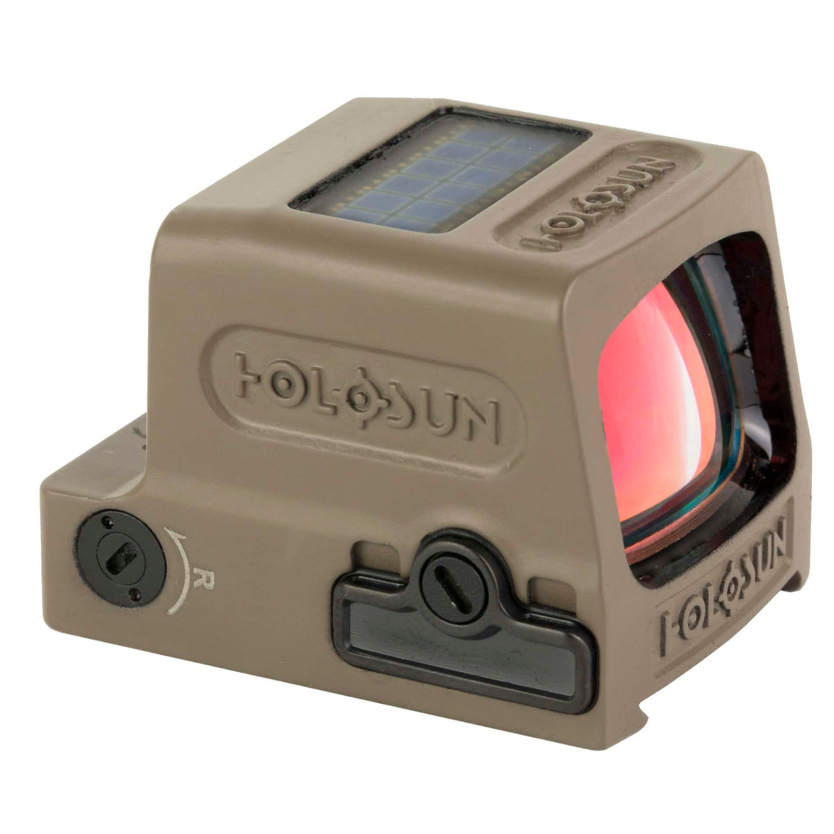 Holosun 509T X2 Enclosed 2 MOA Red Dot Sight - RMR Footprint - Solar Backup - Multi Reticle
