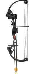 Bear Youth Bow Brave RH Black