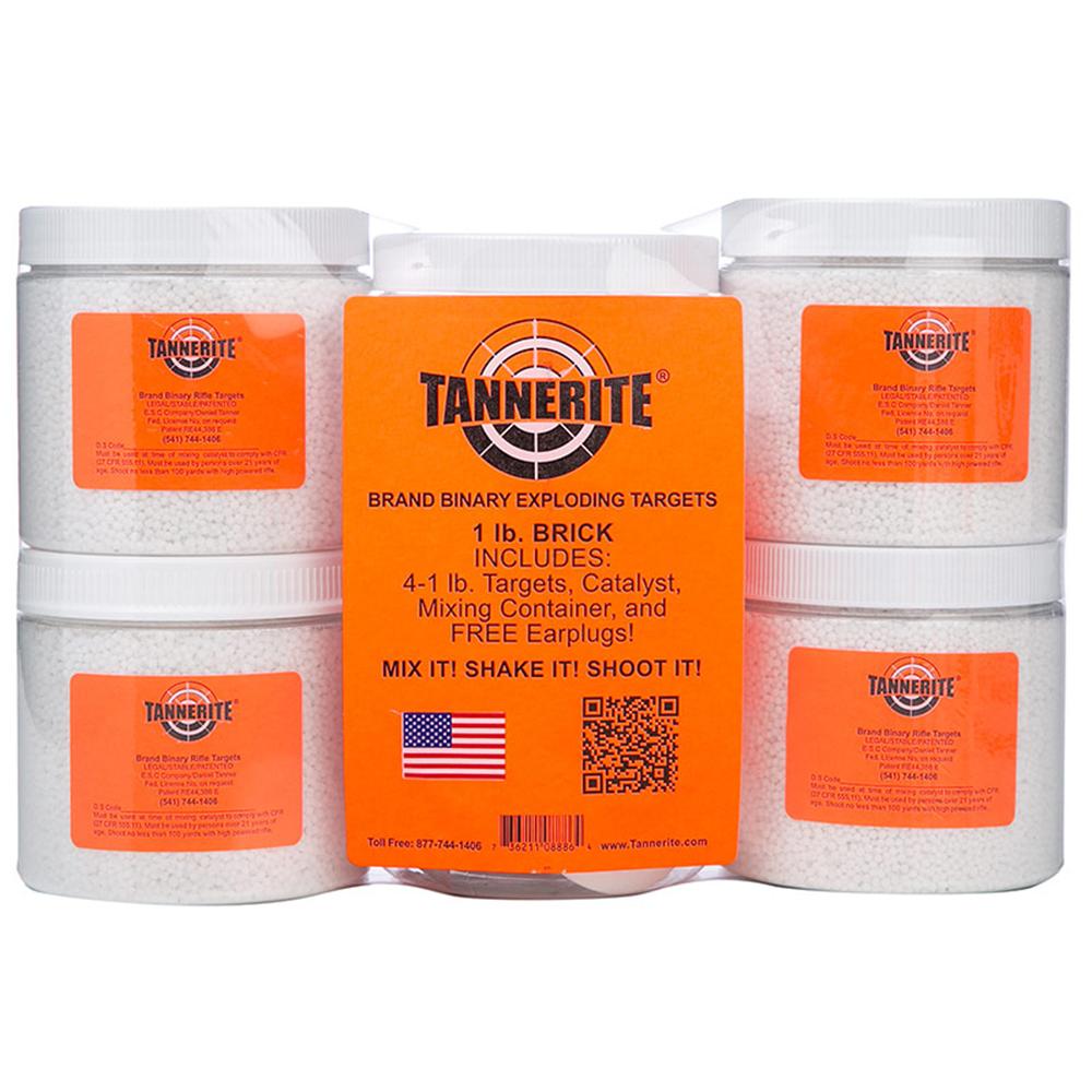 Tannerite Brick 4 PACKS OF 1lb TARGETS