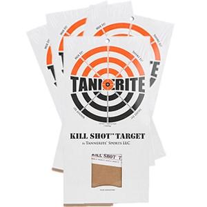 Tannerite Kill Shot Bundle-4 cardboard bulls eye targets