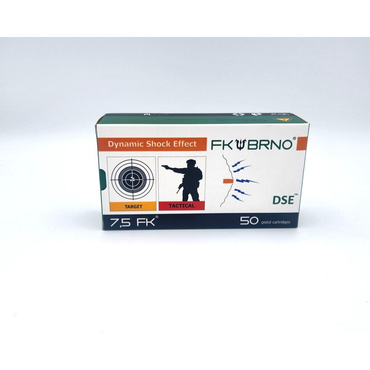 F9 Ammunition 7.5 FK (50/BOX) 101 Grain Solid Copper Monolithic W Flat Nose