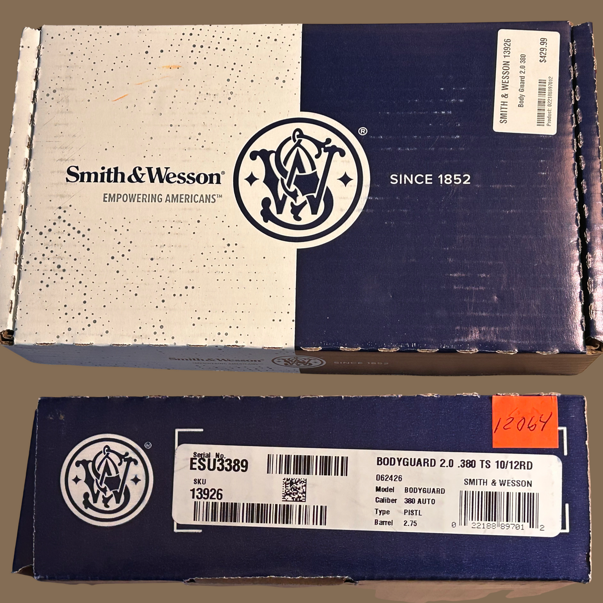 Smith & Wesson (S&W) Bodyguard 2.0 (.380 ACP)