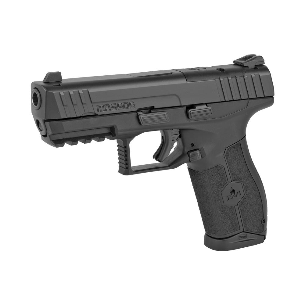 MASADA Optics Ready Pistol 9mm 4.1in Barrel 2-10rd Magazine 3-Dot Sight