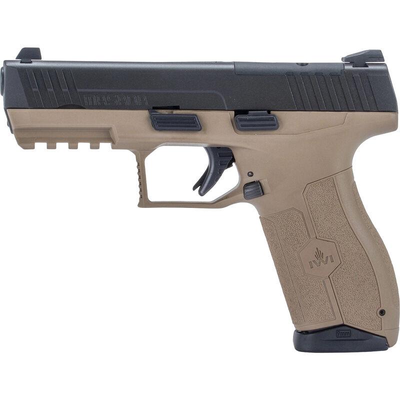 MASADA Optics Ready Pistol FDE 9mm 4.1in Barrel 2-17rd Mag Threaded Barrel