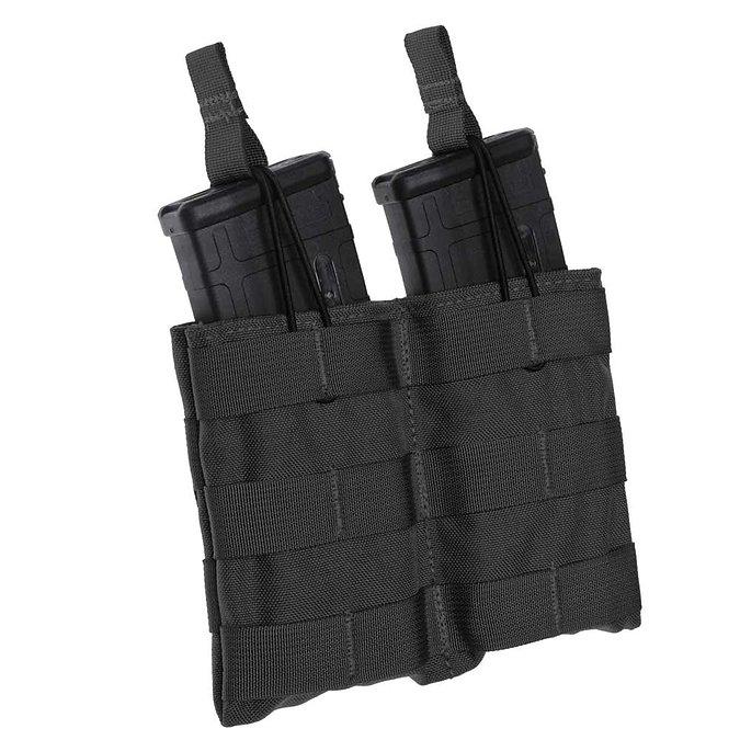 TacShield Double Speed Load Rifle Molle Pouch BLK