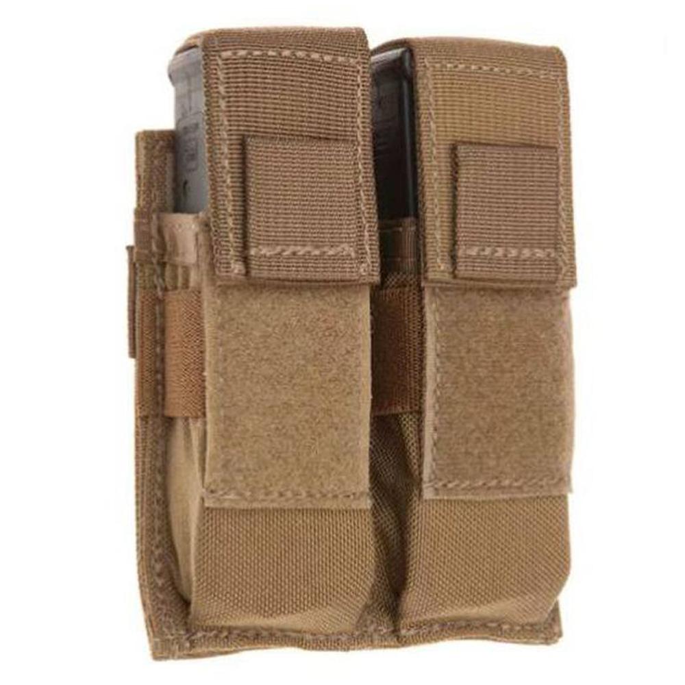 TacShield Double Universal Pistol Molle Pouch Coyote