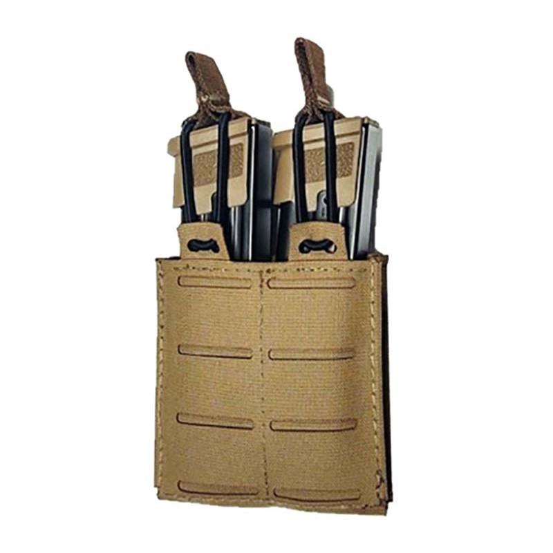 RZR MOLLE Double Pistol Pouch Coyote