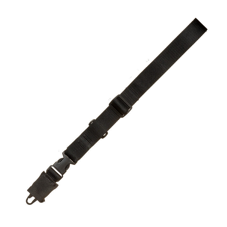 TacShield CQB Single Point Sling HK Hook Silencer BLK 1 1/2in