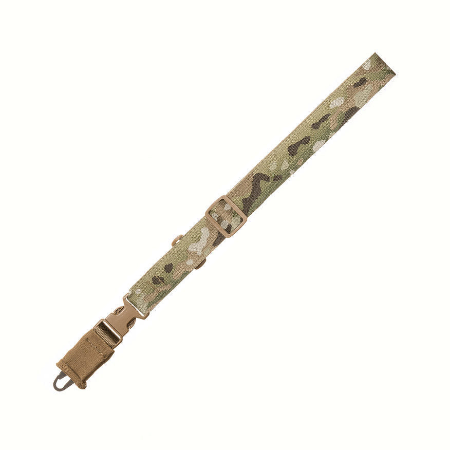 TacShield CQB Single Point Sling HK Hook Silencer Mult Cam BLK