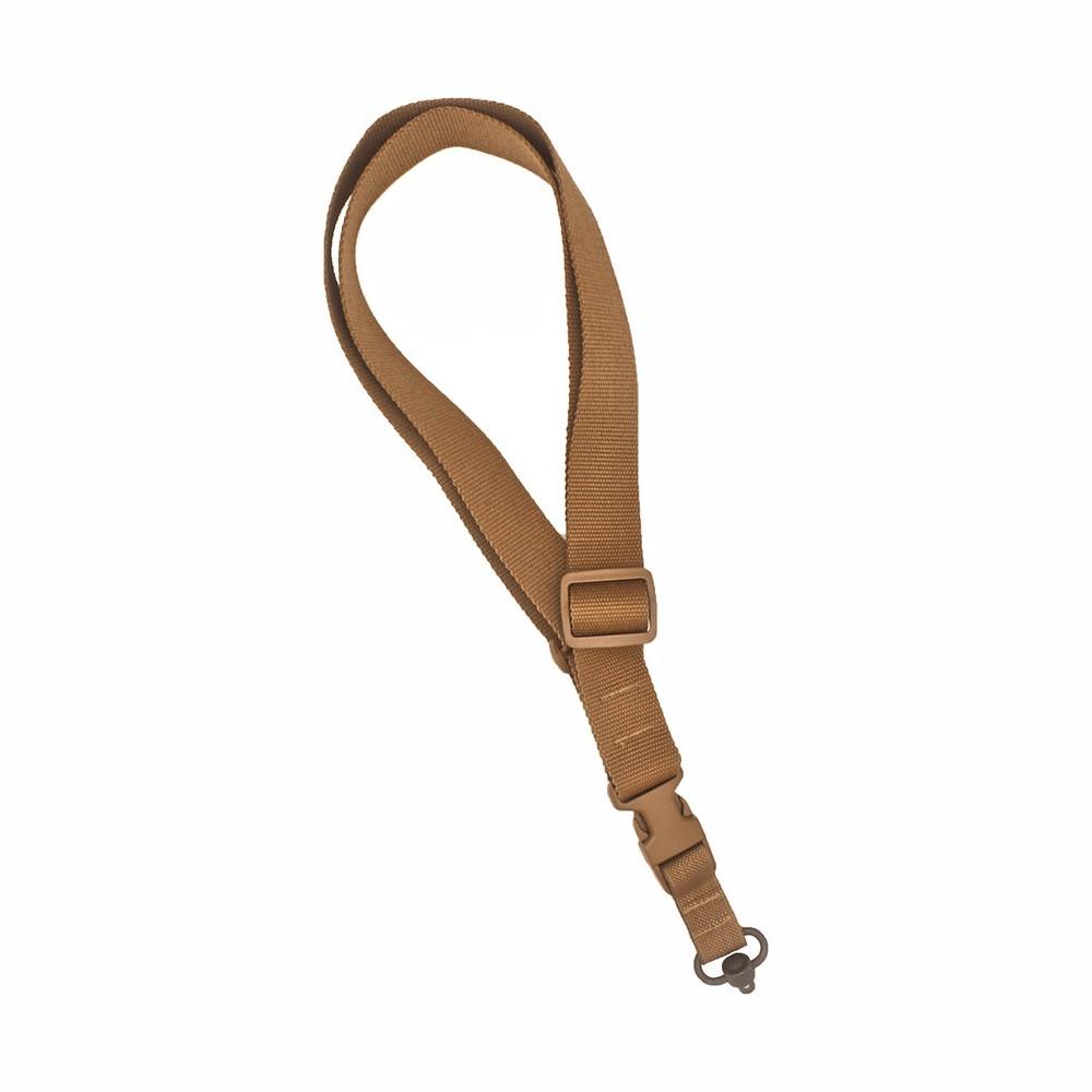 CQB Single Point Sling - QD Push Button Swivel Coyote