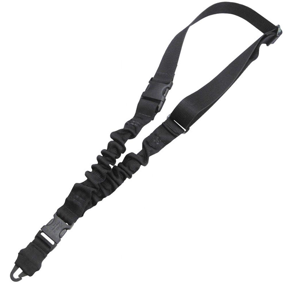 TacShield Shock Sling Single Point w/Double ERB BLK 1 1/4in
