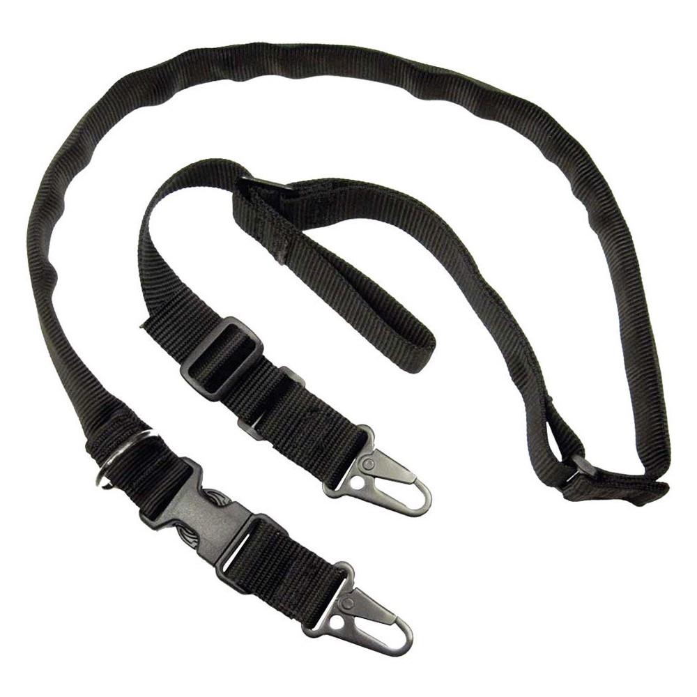 TacShield Warrior Sling(2n1) Padded w/Fast AdjHK Silencer BLK 1 1/4 in