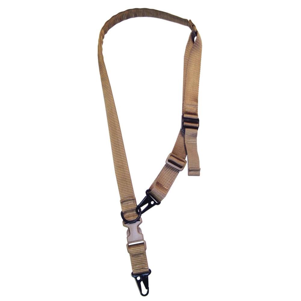 TacShield Warrior Sling(2n1) Padded w/Fast AdjHK Silencer Coyote 1 1/4in