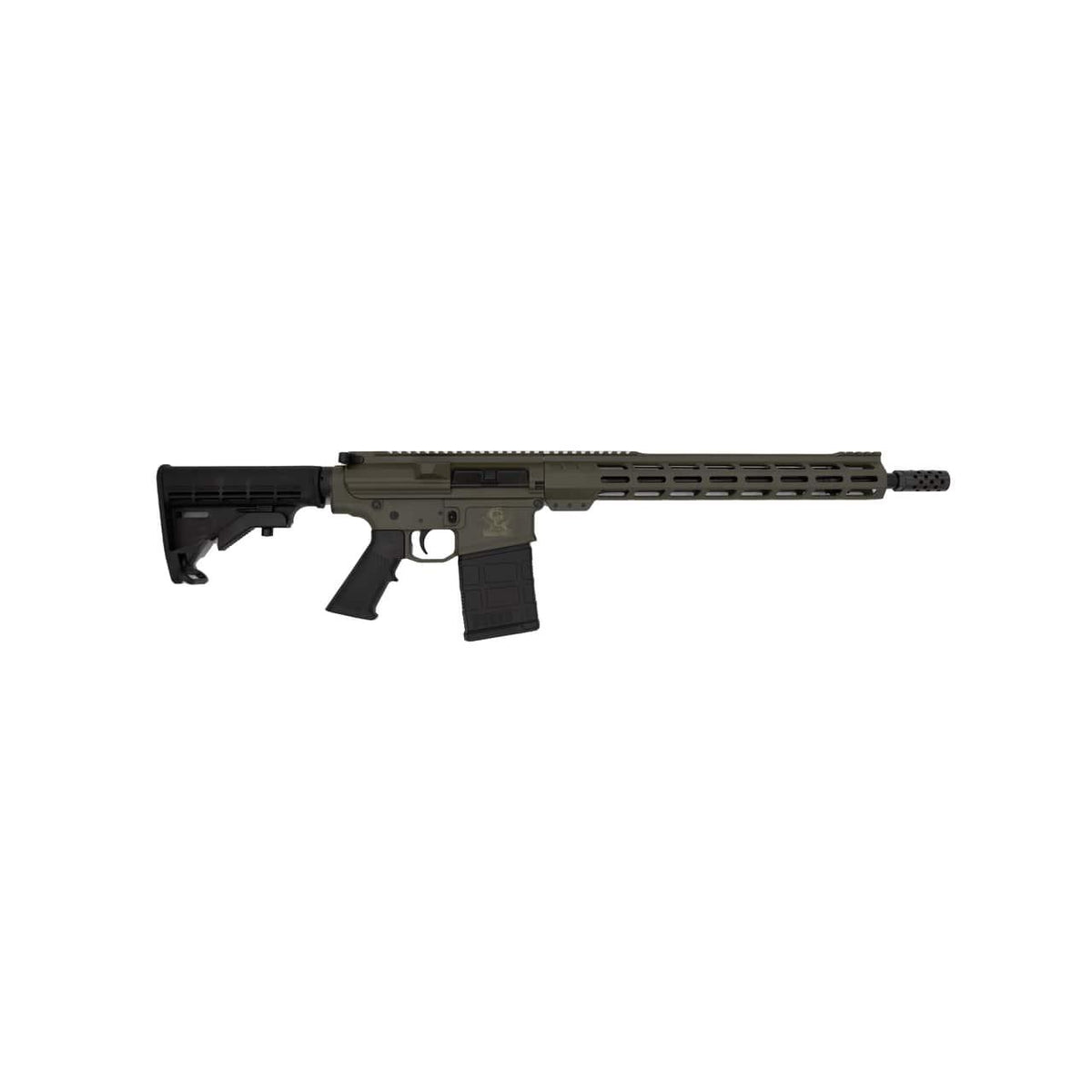 GLFA 308 Winchester Rifle Olive Drab Green/Stainless Steel