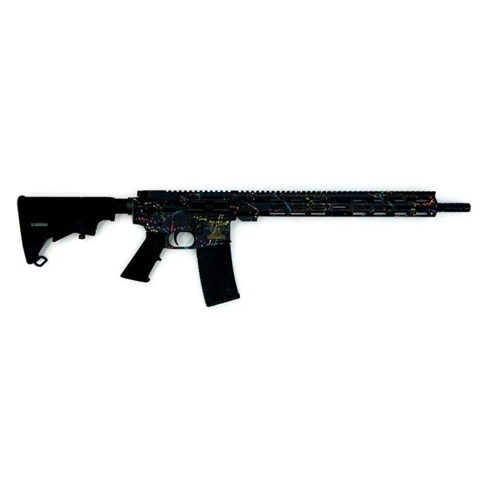 GLFA 223 Wylde Rifle Saved By The Splatter Black/Nitride