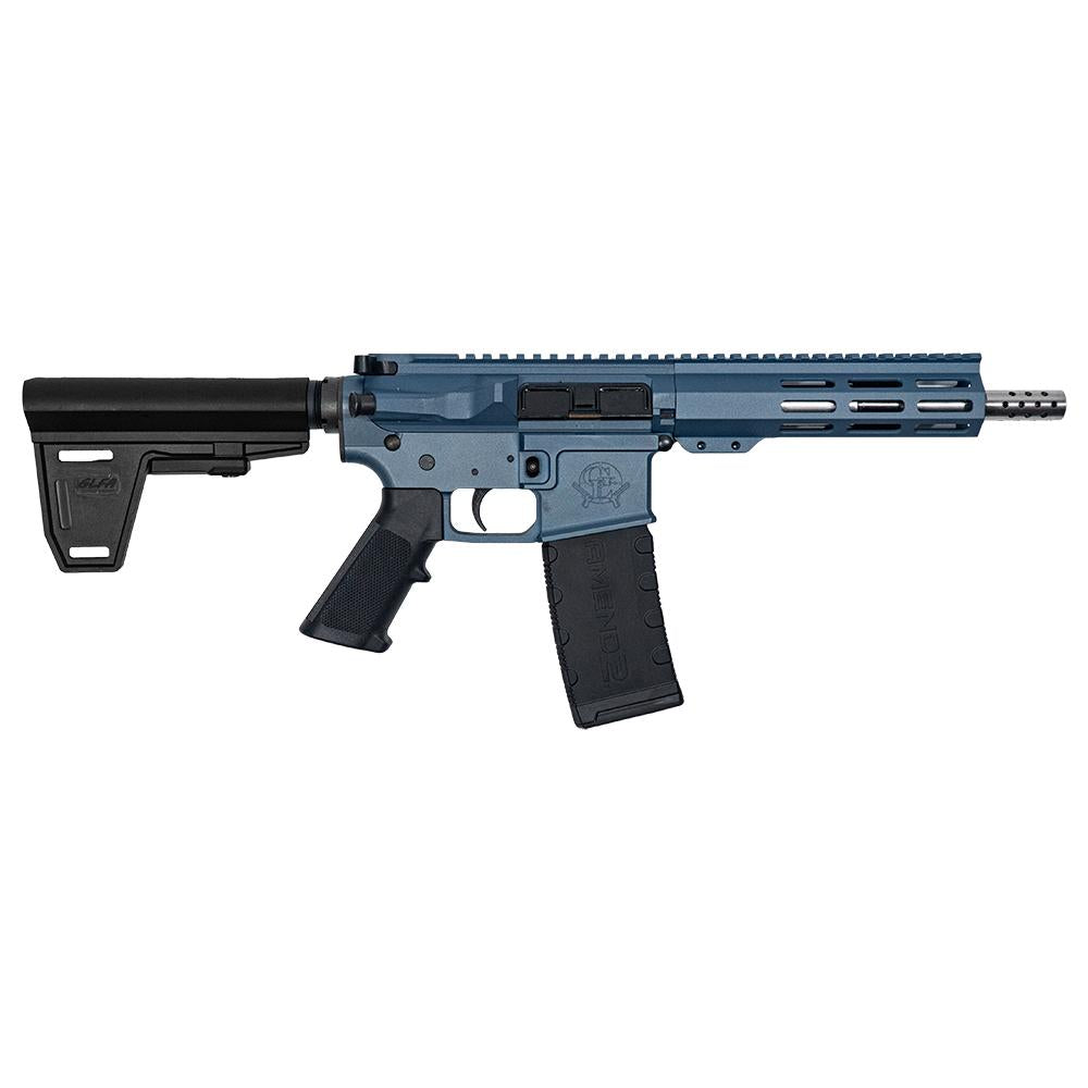 GLFA 223 Wylde Braced Pistol Titanium, SS 7.5 Barrel 1-30rd mag