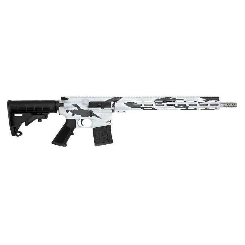 GLFA 223 Wylde Rifle Pursuit Snow Camo/Stainless Steel