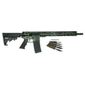 Great Lakes AR15 223Wy 16in Sts Bbl  30Rd Lich Blk Camo  5 OTF 3.5'' Bld