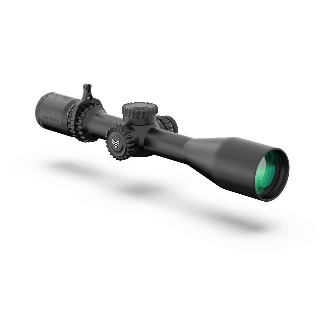 Patriot II 6-24x50  FFP Non-IR 30mm Riflescope - Clean Cross MOA
