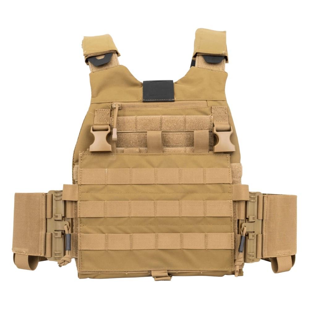 Guard Dog Trakr Plate Carrier -FDE w/ front placard