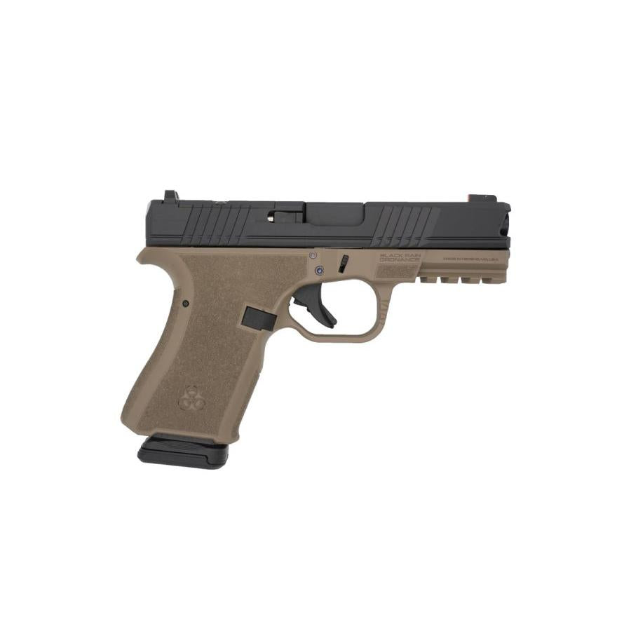 Black Rain Ordnance BRO 4 9MM 15rd FRONTLINE HANDGUN - FDE/B