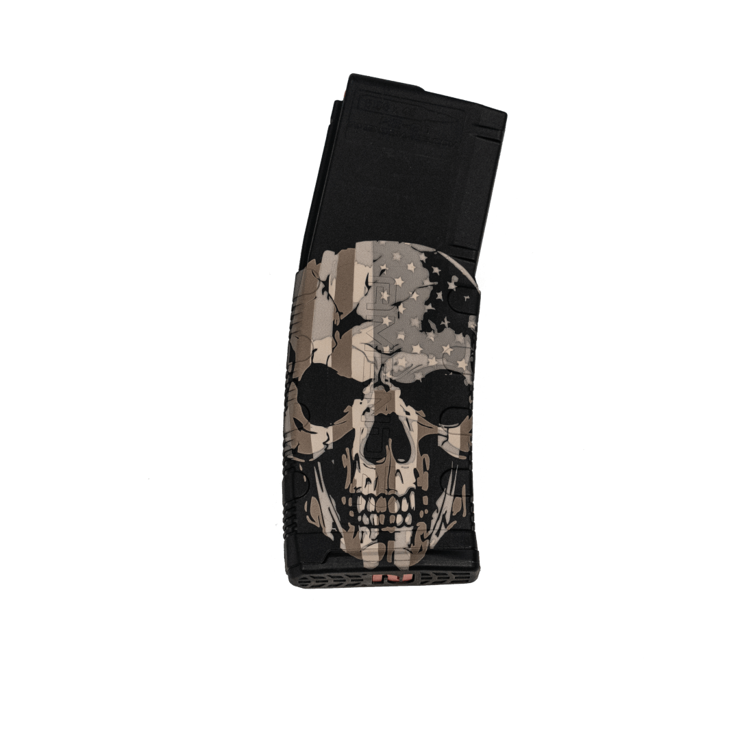 Magazine 30rd Flag Skull