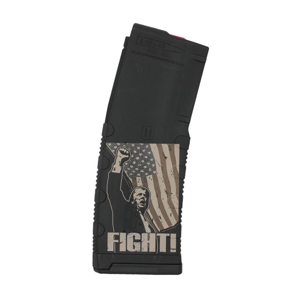 BLACK RAIN ORDNANCE BLACK RAIN 30 ROUND MAGAZINE-TRUMP FIGHT