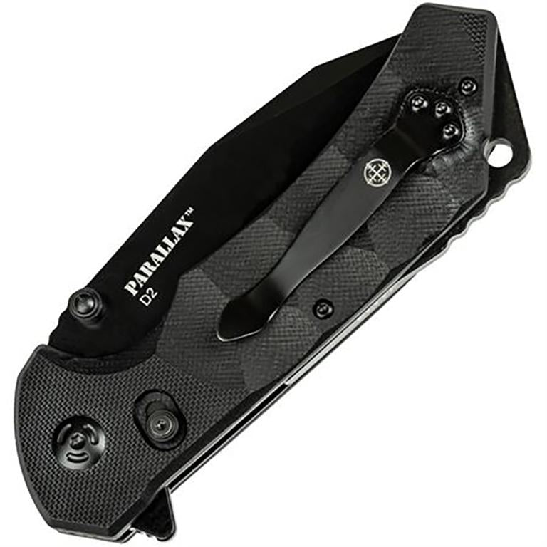 Master Cutlery Elite Tactical Parallax Tanto (3.5 Black)