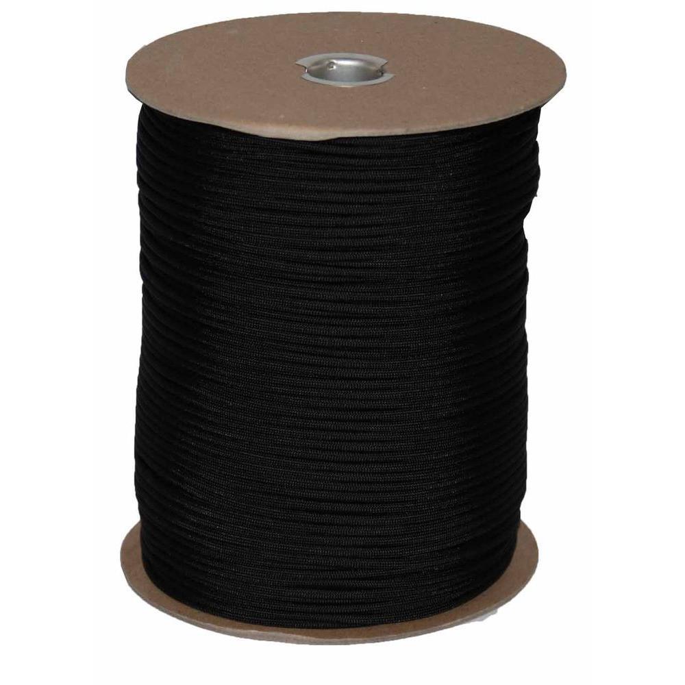 BLACK 1000' 550 PARACORD