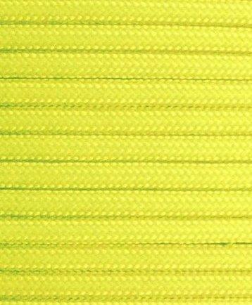 YELLOW NEON 550 PARACORD 100'