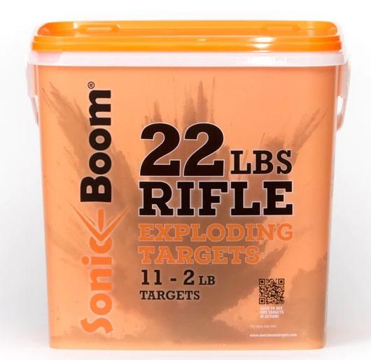 2lb Exploding Rifle Target 11pk bucket