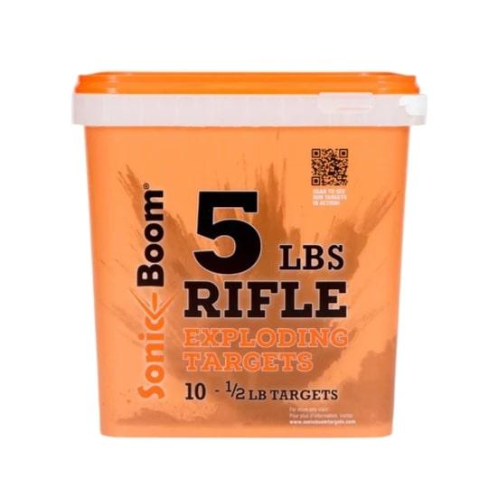 Sonic Boom HALF LB BINARY RIFLE TARGET - 10 PACK BUCKET