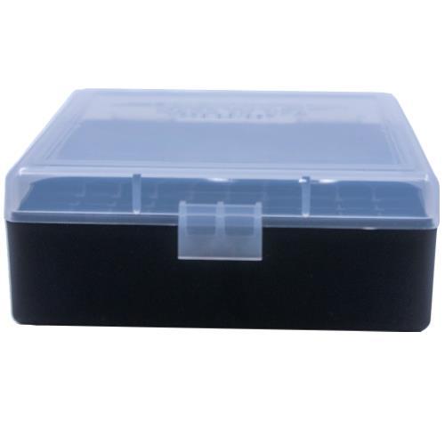 003 - .38/.357 Cal. 100rd Clear/Black ammo box