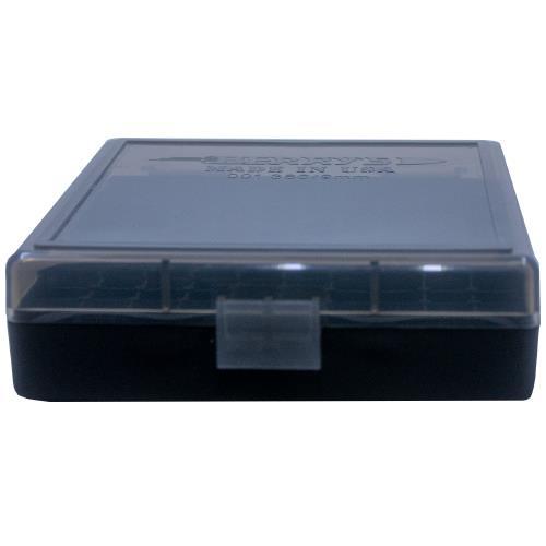 001 - .380 Cal./9mm 100rd Smoke/Black ammo box