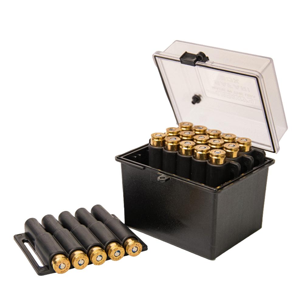 Safari Large Magnum 20rd Box - Clear/Black