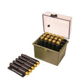 Safari Large Rifle 20rd Box - Clear/Olive