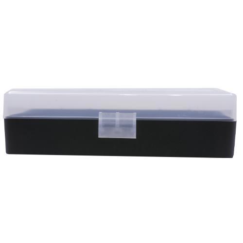 408 - .40 S&W/.45 ACP 50rd Clear/Black ammo box