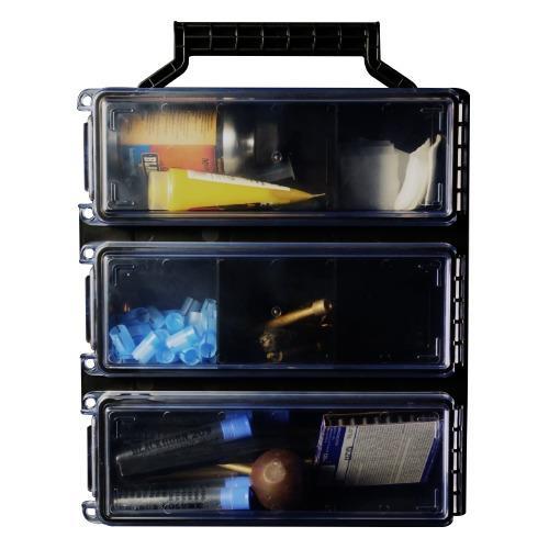 Berrys Ammo Can Tri-Can Utility Box Black